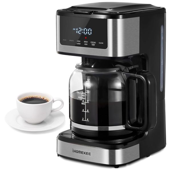 Maquina-de-Cafe-Cafeteira-Programavel-Ihomekee-12-Xicaras-Imagem-0