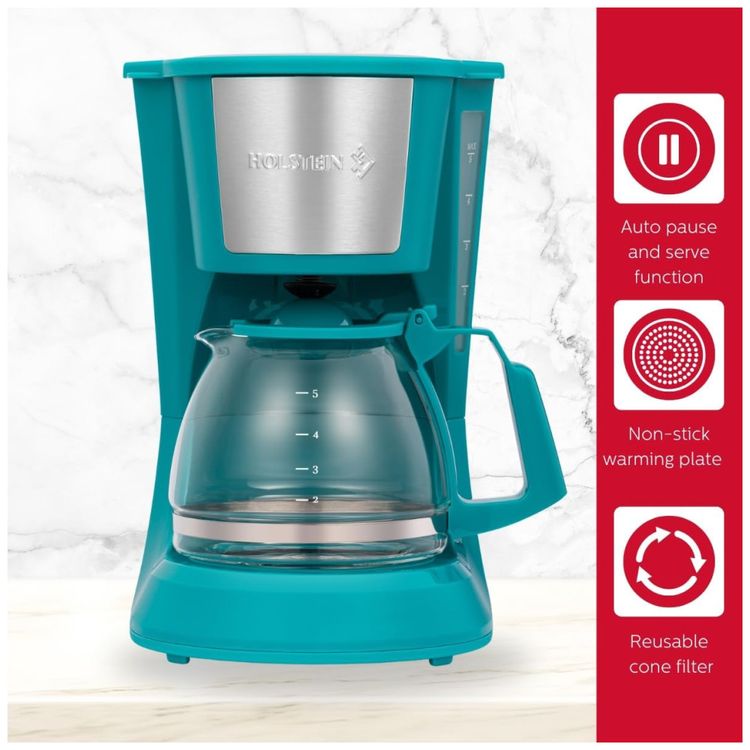 Maquina-de-Cafe-Cafeteira-Holstein-Housewares-HH-0914701E-5-Imagem-1