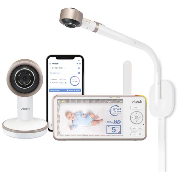 Monitor-de-Bebe-V-Care-1080p-FHD-com-WiFi-e-tela-LCD-HD-5--Imagem-0