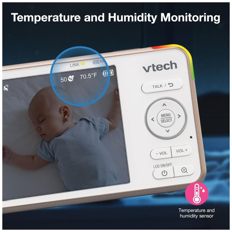 Monitor-de-Bebe-V-Care-1080p-FHD-com-WiFi-e-tela-LCD-HD-5--Imagem-7