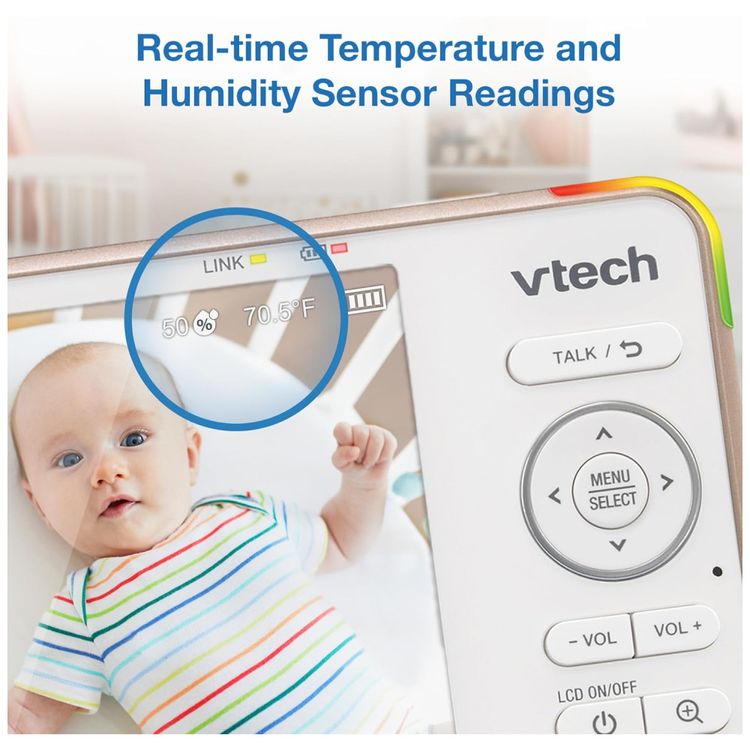 Monitor-de-Bebe-V-Care-1080p-FHD-com-WiFi-e-tela-LCD-HD-5--Imagem-9