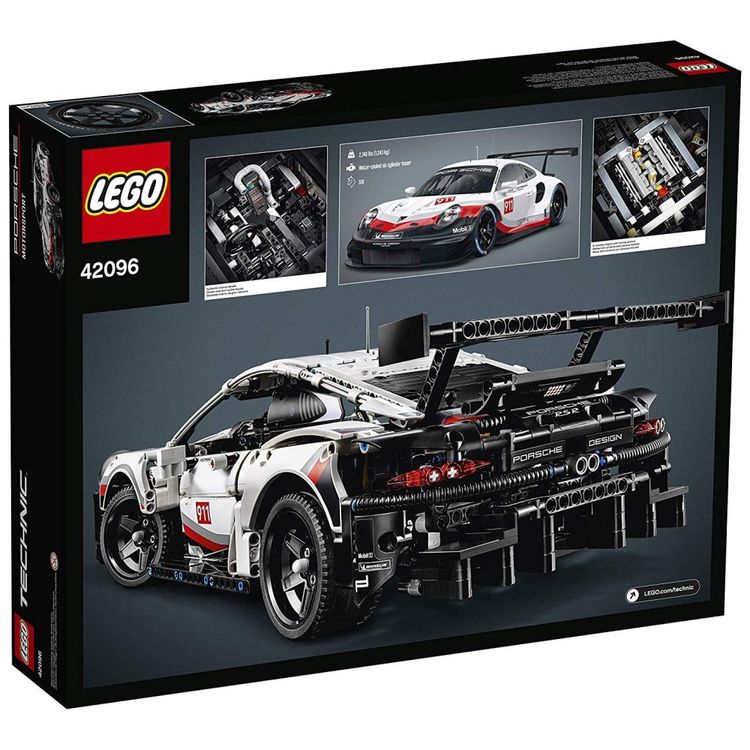 LEGO-Technic-Porsche-911-RSR-Carro-de-Corrida-Modelo-de-Imagem-3