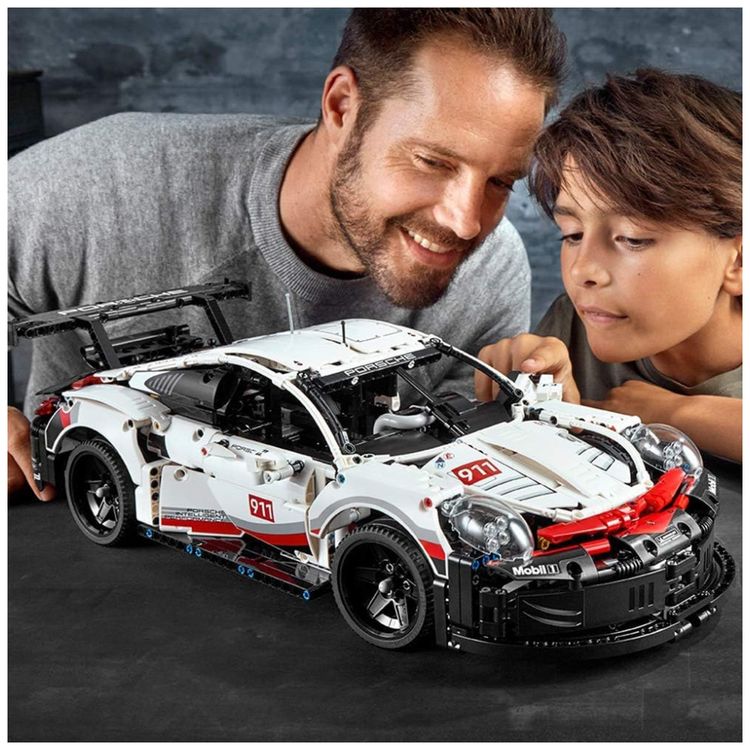 LEGO-Technic-Porsche-911-RSR-Carro-de-Corrida-Modelo-de-Imagem-4