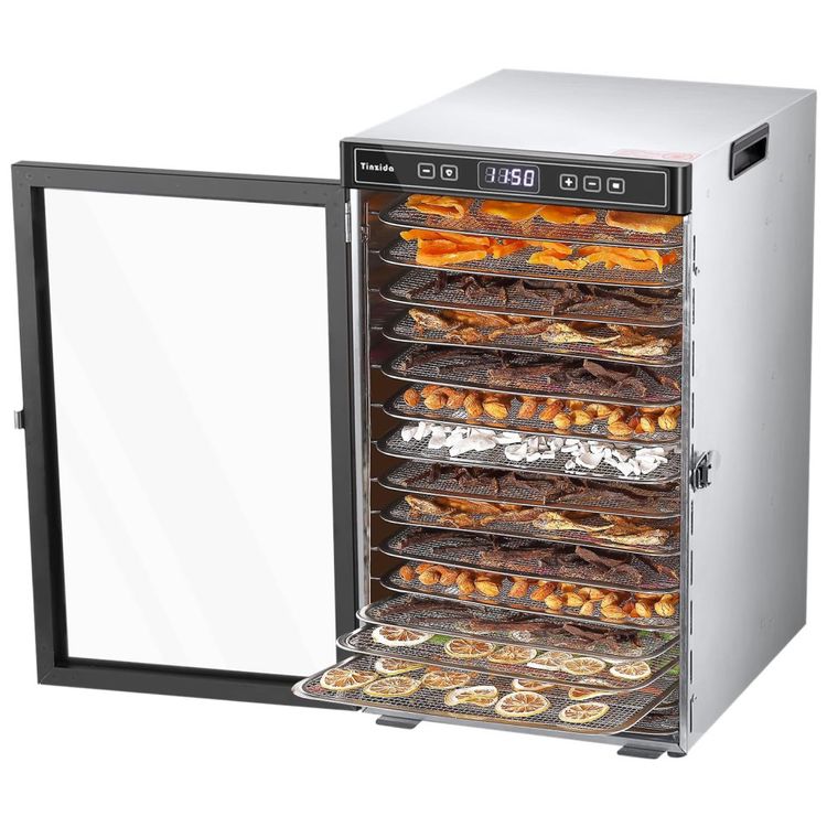 Desidratador-para-alimentos-e-carne-seca.-16-Bandejas-de-Imagem-0