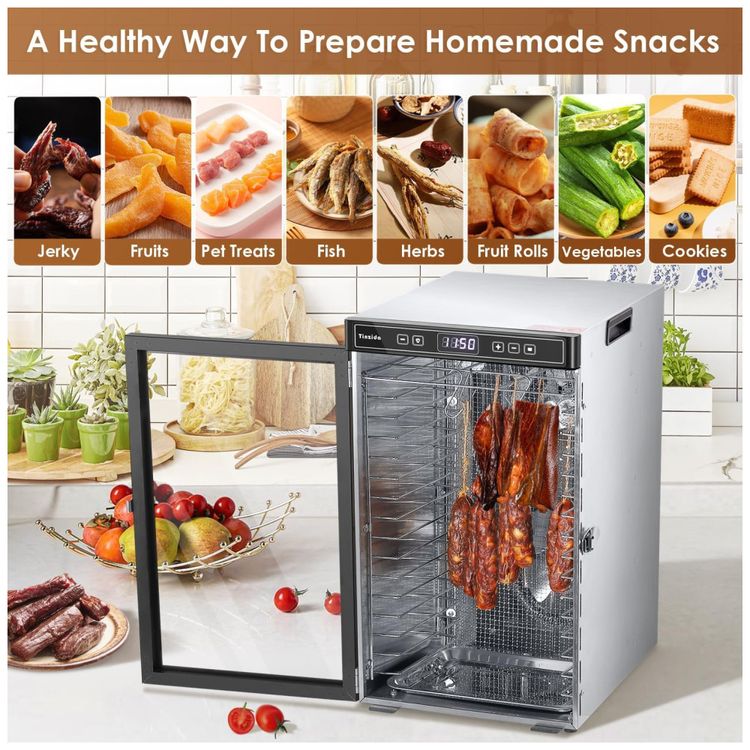 Desidratador-para-alimentos-e-carne-seca.-16-Bandejas-de-Imagem-1