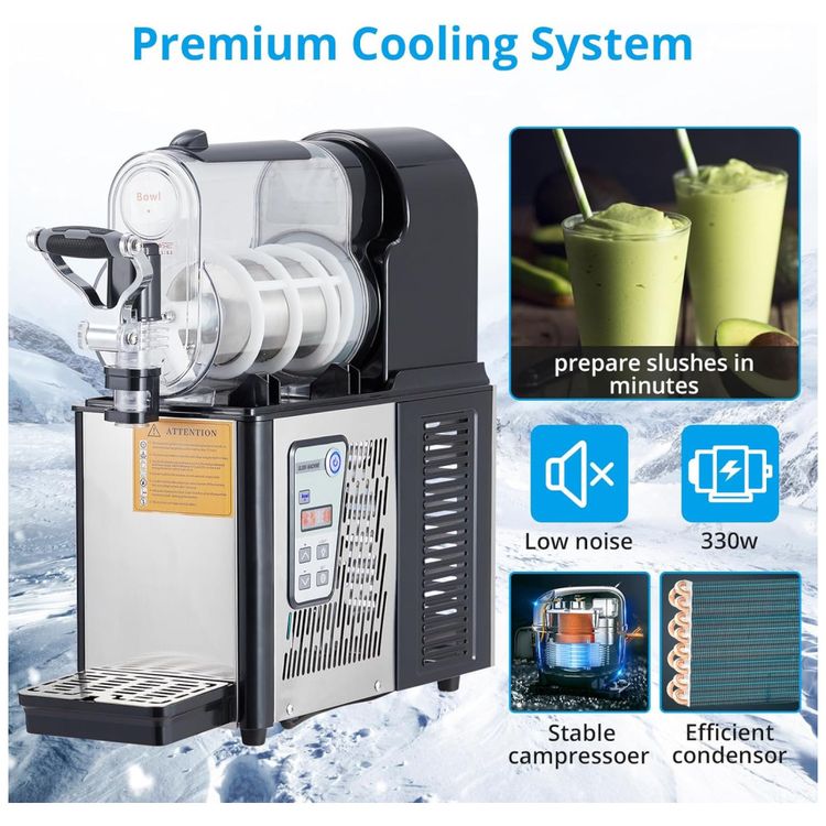Maquina-de-Raspadinha-Comercial-de-3L-Auto-Limpante-e-Imagem-2