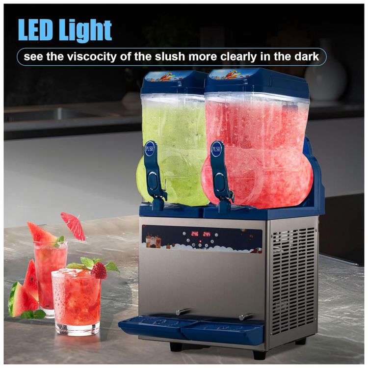 Maquina-de-Raspadinha-TECSPACE-com-2-tanques-de-30L-1000W-Imagem-1