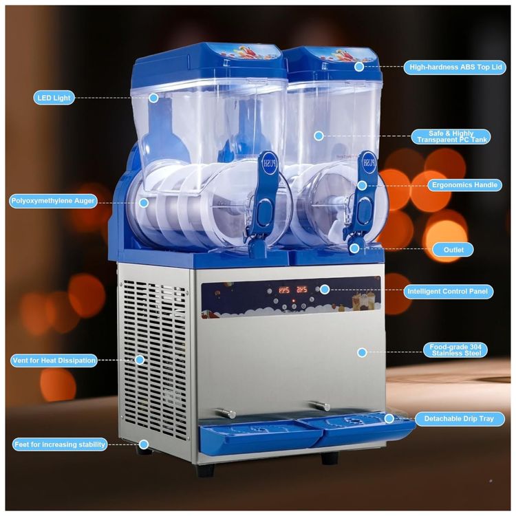 Maquina-de-Raspadinha-TECSPACE-com-2-tanques-de-30L-1000W-Imagem-3