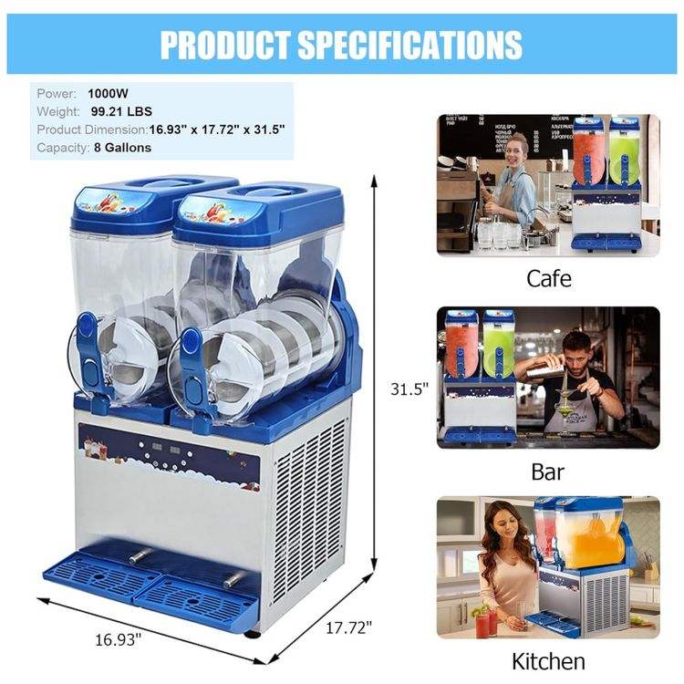 Maquina-de-Raspadinha-TECSPACE-com-2-tanques-de-30L-1000W-Imagem-5