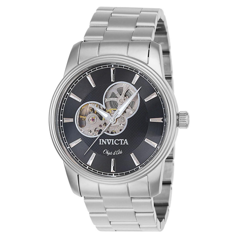 Objet D Art Automático Relógio Masculino - 44mm. Aço 27559