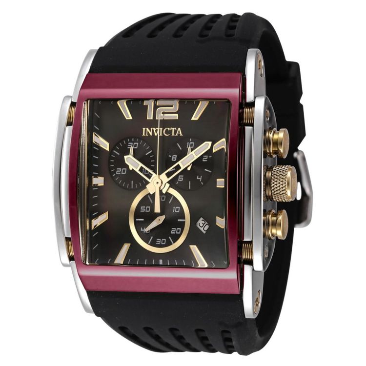 Speedway-Swiss-Eta-G10.212-Calibre-Men-S-Watch-W-por-Madre-Imagem-0