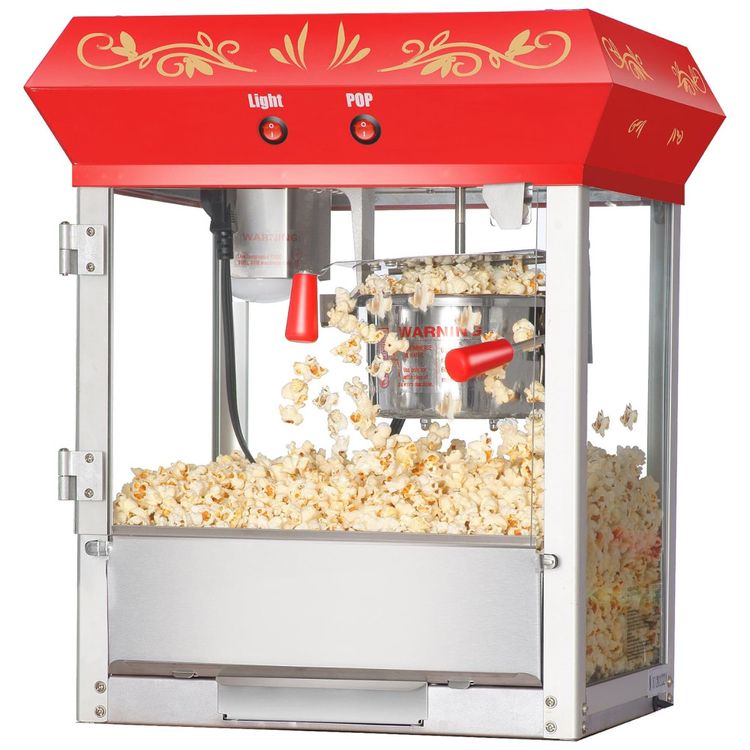 Maquina-de-Pipoca-Vermelha-Great-Northern-Popcorn-6112-Imagem-0