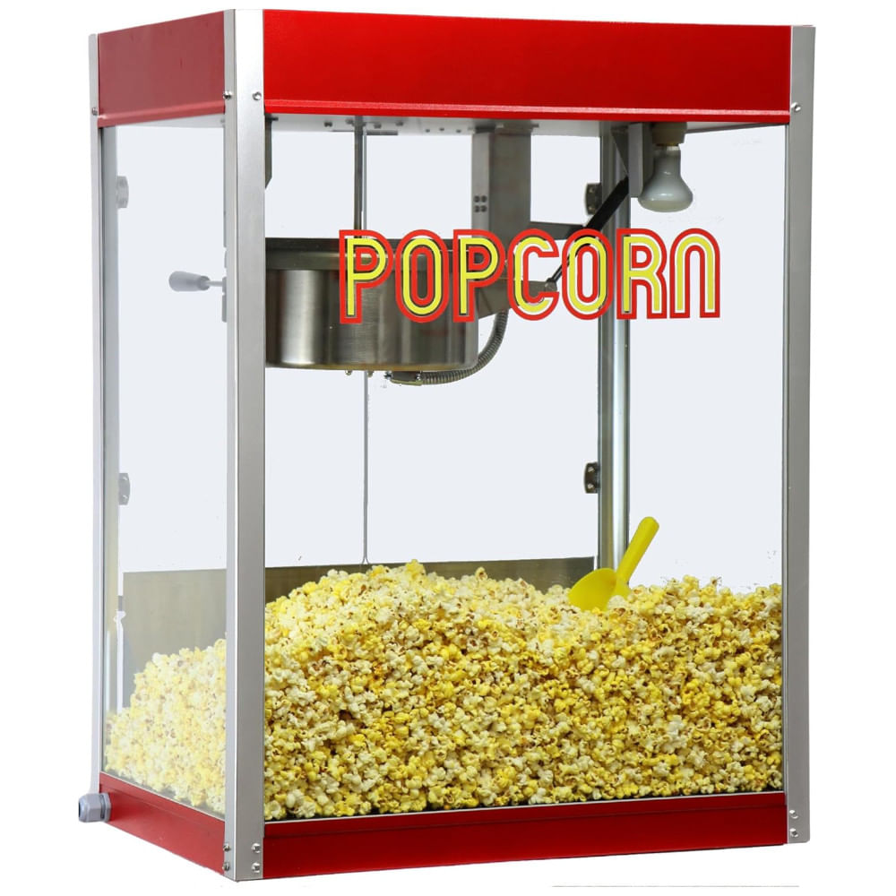 Máquina de Pipoca Venue Pop de 454g, Grande e Comercial, para Concessões Profissionais. Ideal para Eventos, faz Pipoca Deliciosa Rapidamente,Chariot.