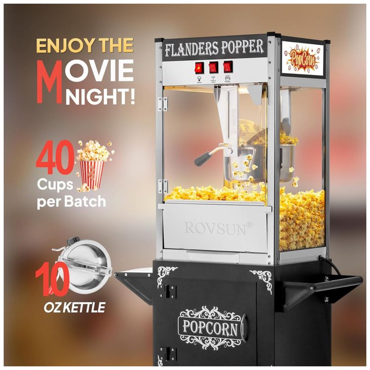 Maquina-de-Pipoca-ROVSUN-Estilo-Cinema-com-Carrinho-e-Imagem-1