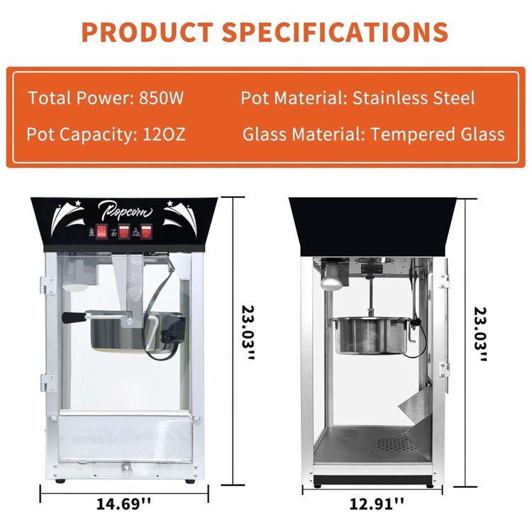 Maquina-de-Pipoca-Comercial-340-g-Estilo-Cinema-850W-Imagem-4