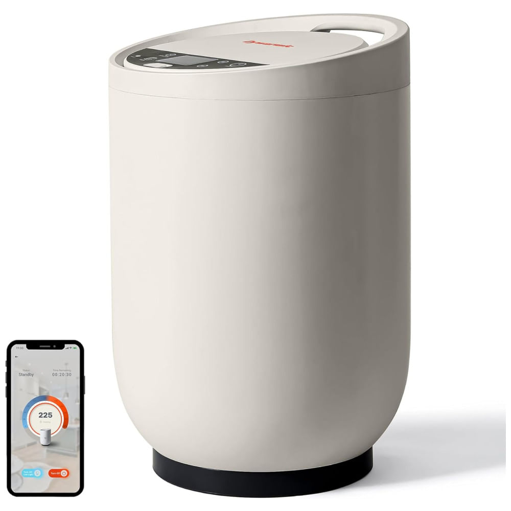 Aquecedor de Toalhas Inteligente, Tecnologia de Isolamento Coolbreeze, Controle de Voz com Alexa e Google Assistente, Acabamento Fosco, 20L,Dywarmic