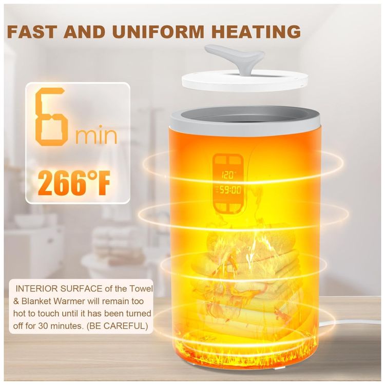 Aquecedor-de-Toalhas-20L-para-Banheiro-Aquecedor-de-Imagem-2