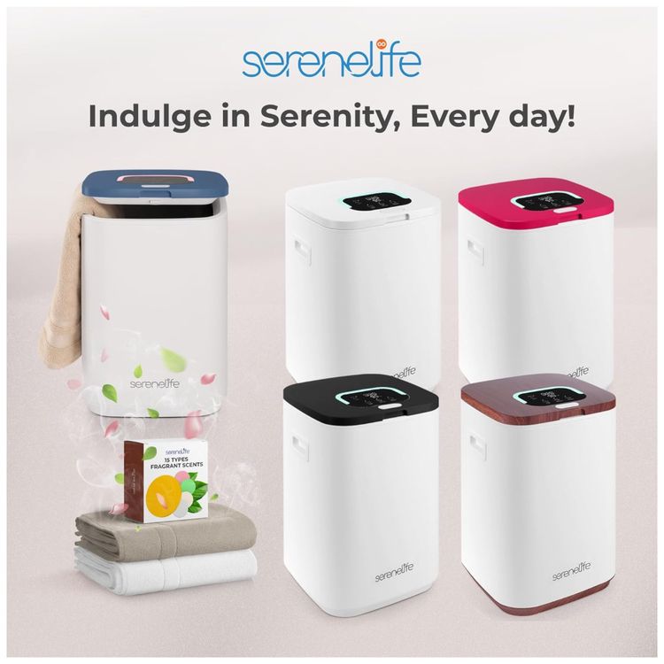 Aquecedor-de-Toalhas-SereneLife-Quadrado-para-Banheiro-Imagem-6