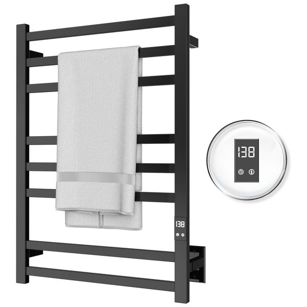 Aquecedor-de-Toalhas-8-Barras-com-Aquecimento-Rapido-Timer-Imagem-0