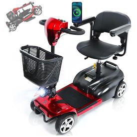 Cadeira-de-Rodas-Eletrica-Dobravel-para-Adultos-com-120-kg-Imagem-0