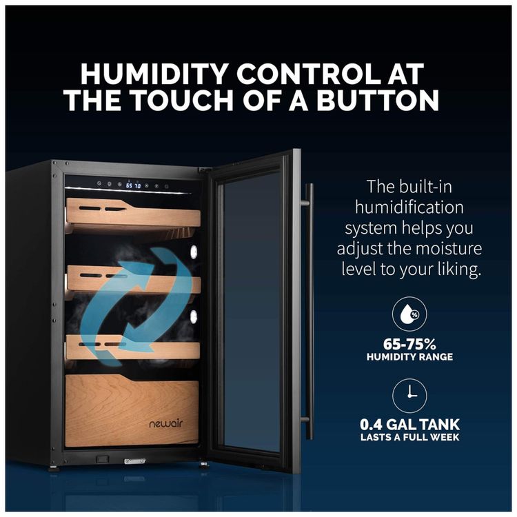 Humidor-Eletronico-para-Charutos-NewAir-840-Capacidade-em-Imagem-1