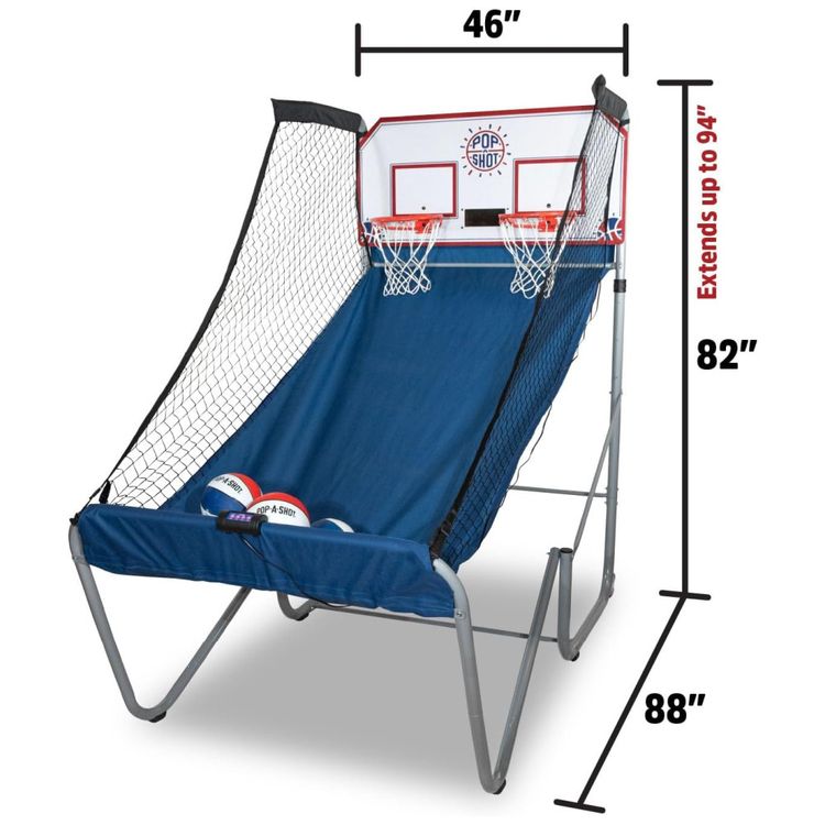 Basquete-Eletronico-Pop-A-Shot-Home-Dual-Shot-Basquete-de-Imagem-1