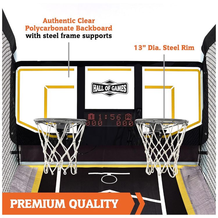 Basquete-Eletronico-Hall-of-Games-Xtra-Long-Shot-EZ-Fold-Imagem-4
