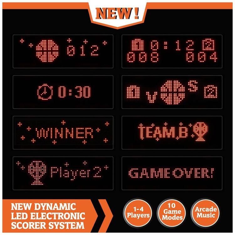 Basquete-Eletronico-Hall-of-Games-Xtra-Long-Shot-EZ-Fold-Imagem-5