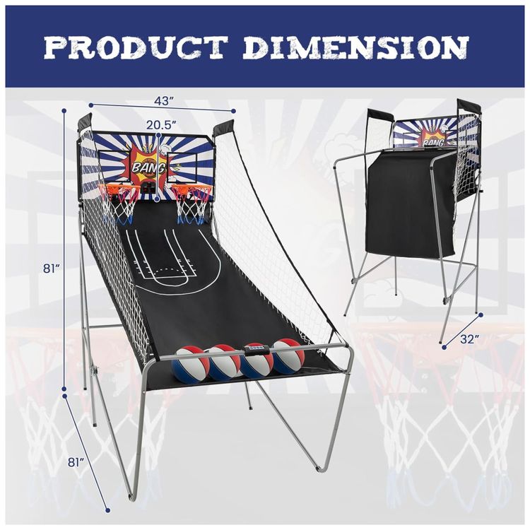 Basquete-Eletronico-Arcade-Dobravel-Giantex-com-8-Modos-de-Imagem-7