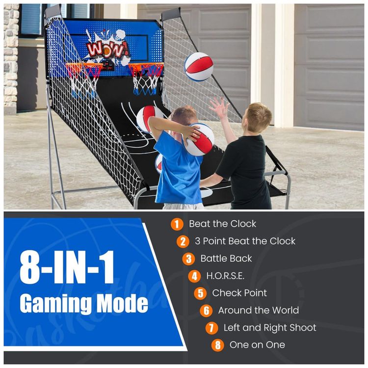 Basquete-Eletronico-Arcade-Dobravel-Giantex-com-8-Modos-de-Imagem-2