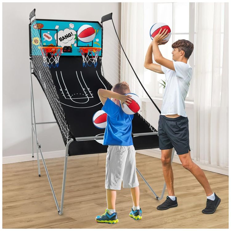 Basquete-Eletronico-Arcade-Dobravel-Giantex-8-Opcoes-de-Imagem-1