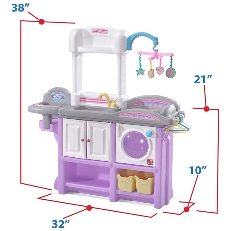 Bercario-Playset-Love-Care-Deluxe-para-Criancas.-Compacto-e-Imagem-5