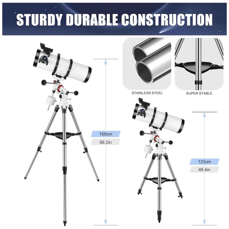 Telescopio-150EQ-Refletor-Astronomico-para-Adultos-e-Imagem-4