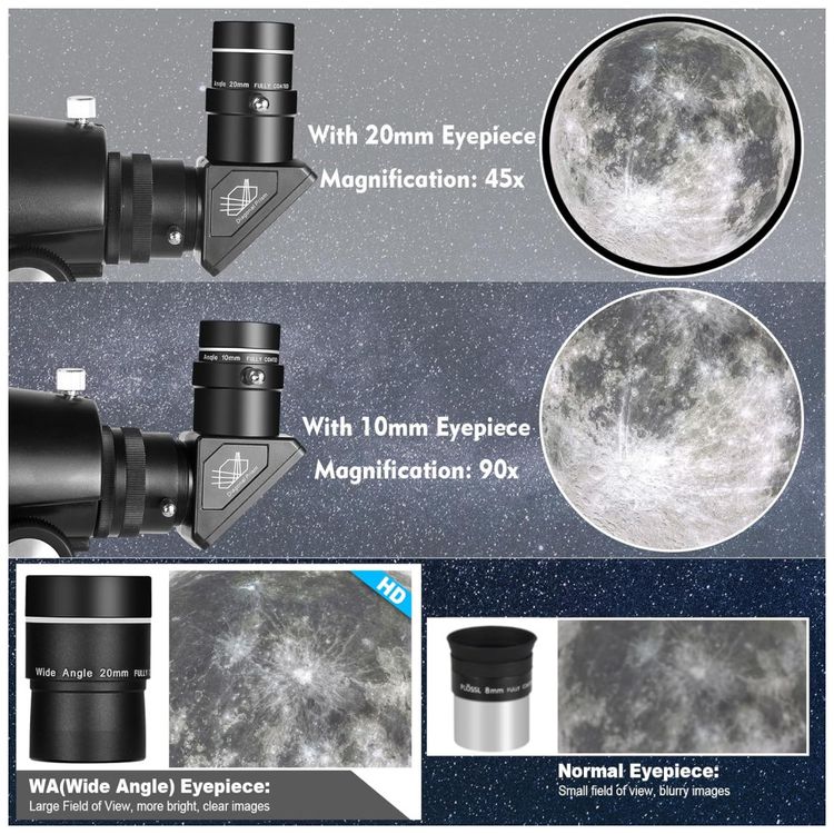 Telescopio-Refrator-80mm--Para-Adultos-e-Iniciantes.-Imagem-3