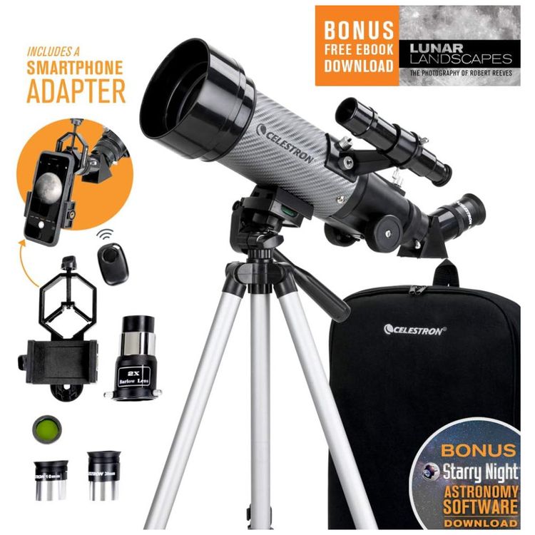Telescopio-Refrator-Portatil-Celestron-70mm-DX--Ideal-para-Imagem-1