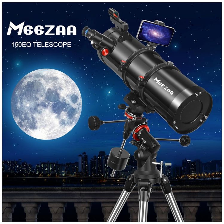 Telescopio-Refletor-150EQ--Para-Adultos-e-Iniciantes.-Imagem-6