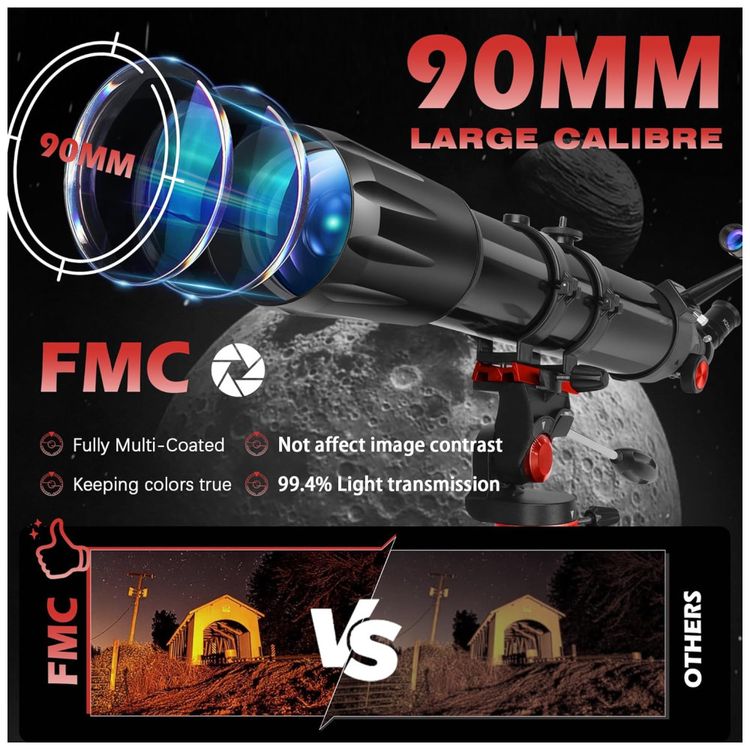 Telescopio-Potente-para-Adultos-90mm-Diametro-e-900mm-para-Imagem-1