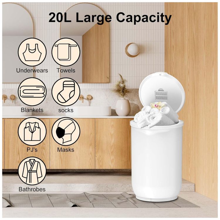 Aquecedor-de-Toalhas-com-Grande-Capacidade-Aquecimento-Imagem-4