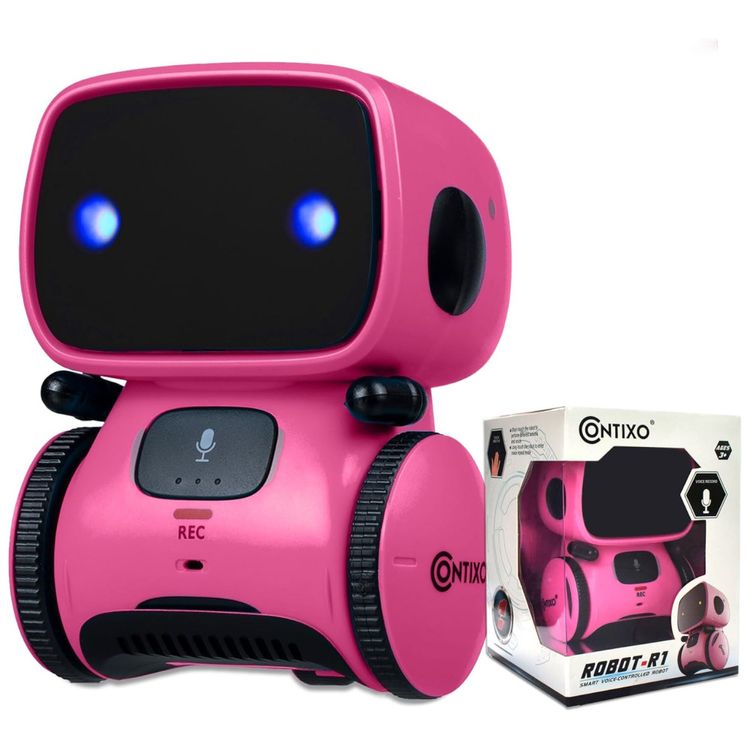 Robo-para-Criancas-Contixo-R1-com-Controle-de-Voz-Canto-Imagem-0