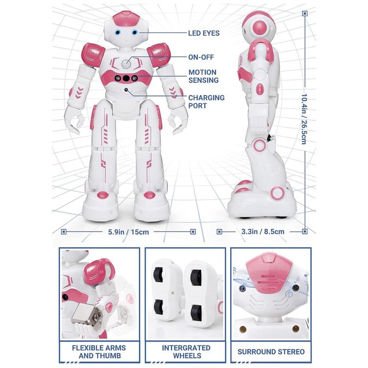 Robo-KingsDragon-RC-para-Criancas--Controle-por-Gestos-e-Imagem-1