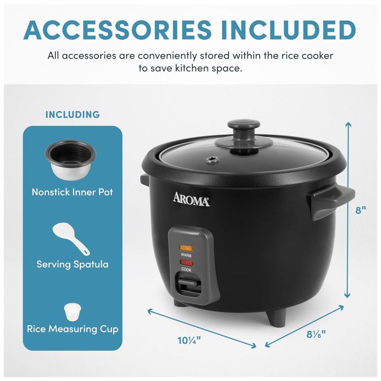 Panela-de-Arroz-e-Graos-Aroma-Housewares-15L--ARC-363NGB--Imagem-3