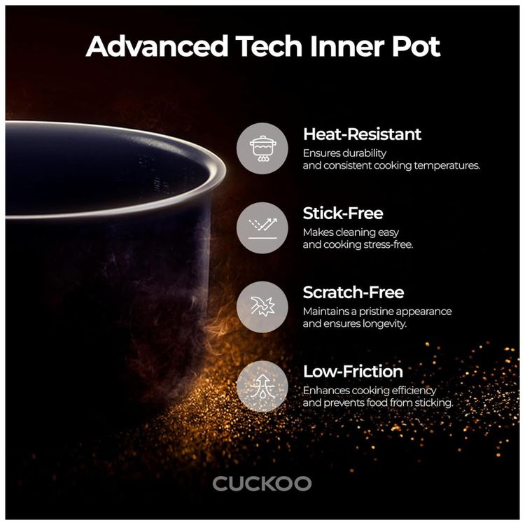 Panela-de-Arroz-CUCKOO-CR-0633F-6-Xicaras--Cru--9-Opcoes-Imagem-3