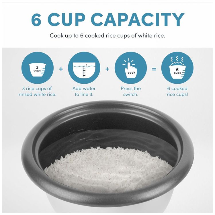 Panela-de-Arroz-e-Vaporizador-Aroma-Housewares-6-Xicaras-Imagem-4