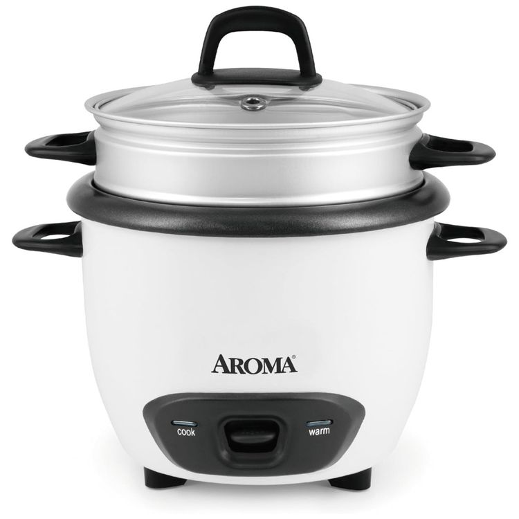 Panela-de-Arroz-e-Vaporizador-Aroma-Housewares-6-Xicaras-Imagem-0