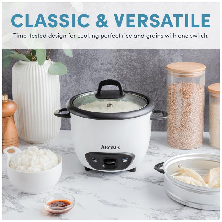 Panela-de-Arroz-e-Vaporizador-Aroma-Housewares-6-Xicaras-Imagem-2