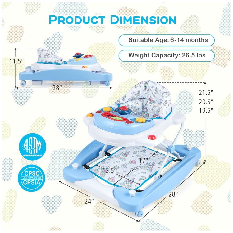 6-em-1-Baby-Walker.-Baby-Walker-com-rodas.-Altura-Imagem-6