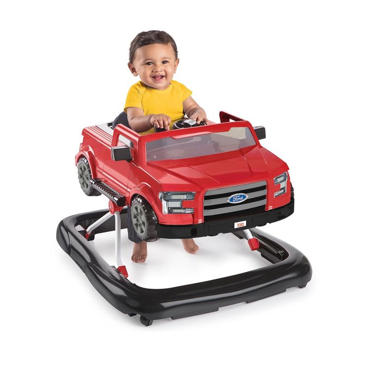 Ford-F-150-4-em-1-Centro-de-atividades-de-bebe-vermelho-Imagem-0