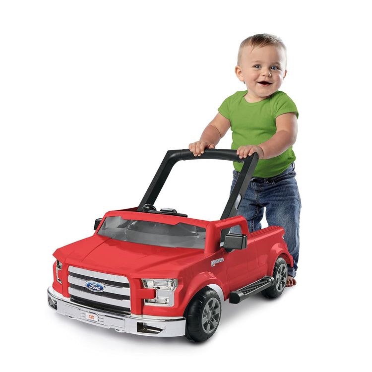 Ford-F-150-4-em-1-Centro-de-atividades-de-bebe-vermelho-Imagem-3