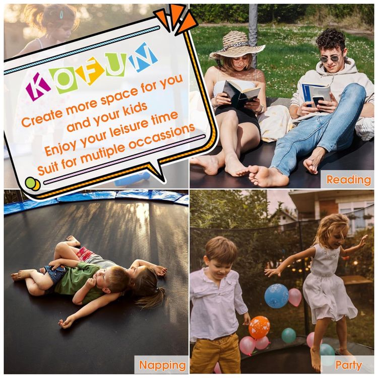 Kofun-68027-Quilos-ao-ar-livre-Tranpoline-para-criancas-e-Imagem-6