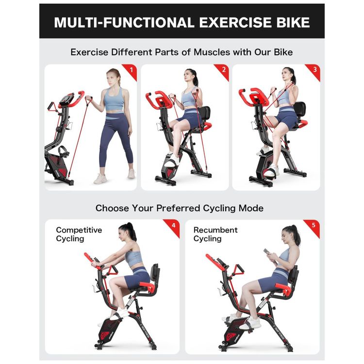 Bicicleta-de-exercicio-dobravel.-Maquina-de-bicicleta-Imagem-2